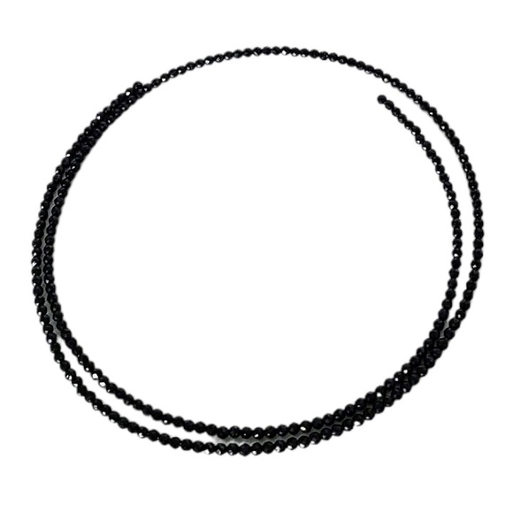 Black Spinel Choker Necklace - Picture 4 of 4